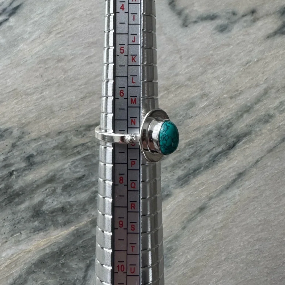 NWOT Sundance Life’s Circle Ring, Turquoise, Sterling Silver